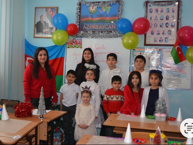 Ukraynadakı soydaşlarımız Həmrəylik Günündə bir araya gəliblər