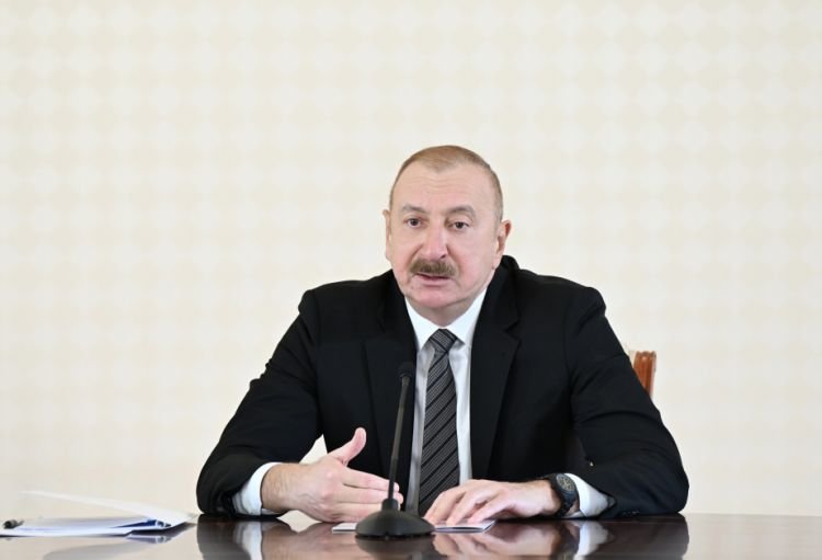 Prezident İlham Əliyev: Azad edilmiş ərazilərdə daha iki böyük su anbarının tikintisinə hazırlıq işləri gedir