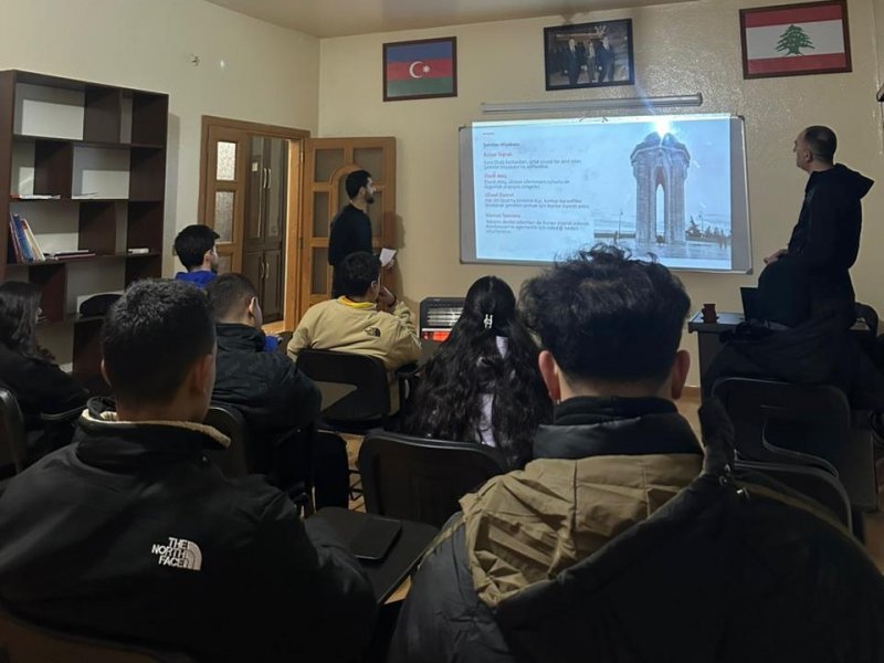 Livanın türkman gəncləri 20 Yanvar faciəsi barədə məlumatlandırılıb
