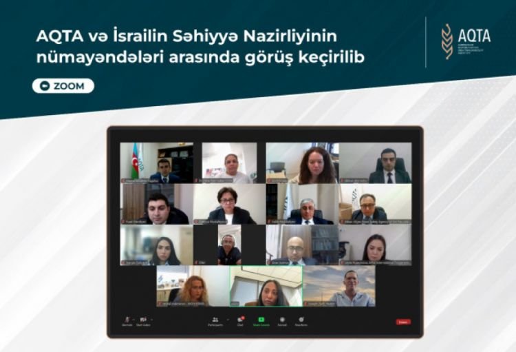 AQTA və İsrailin Səhiyyə Nazirliyinin nümayəndələri təcrübə mübadiləsi aparıblar