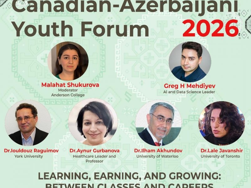 Kanadada Azərbaycan Gənclərinin Birinci Forumu keçirilib