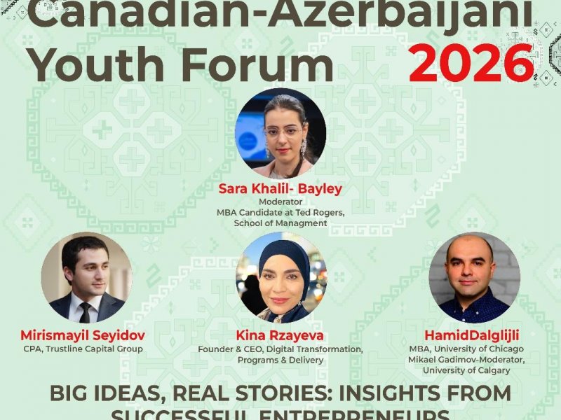Kanadada Azərbaycan Gənclərinin Birinci Forumu keçirilib