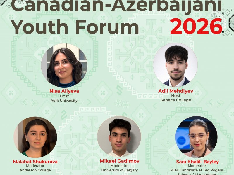 Kanadada Azərbaycan Gənclərinin Birinci Forumu keçirilib