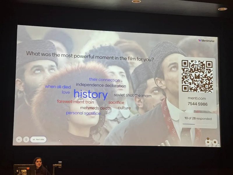 Şeffild Universitetində Azərbaycan Gəncləri Günü münasibətilə film nümayiş olunub