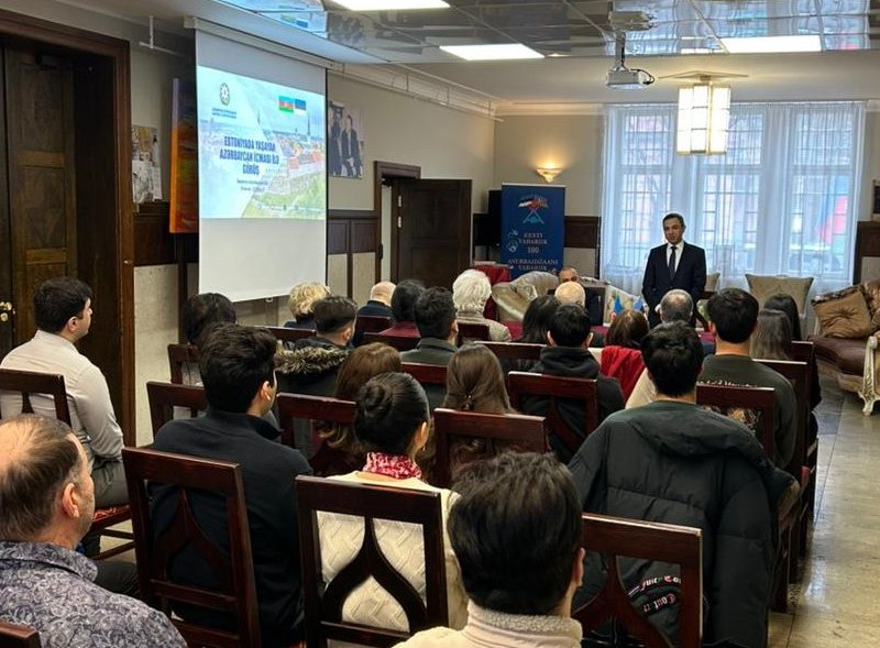 Diasporla İş üzrə Dövlət Komitəsinin əməkdaşları Estoniyada səfərdə olub