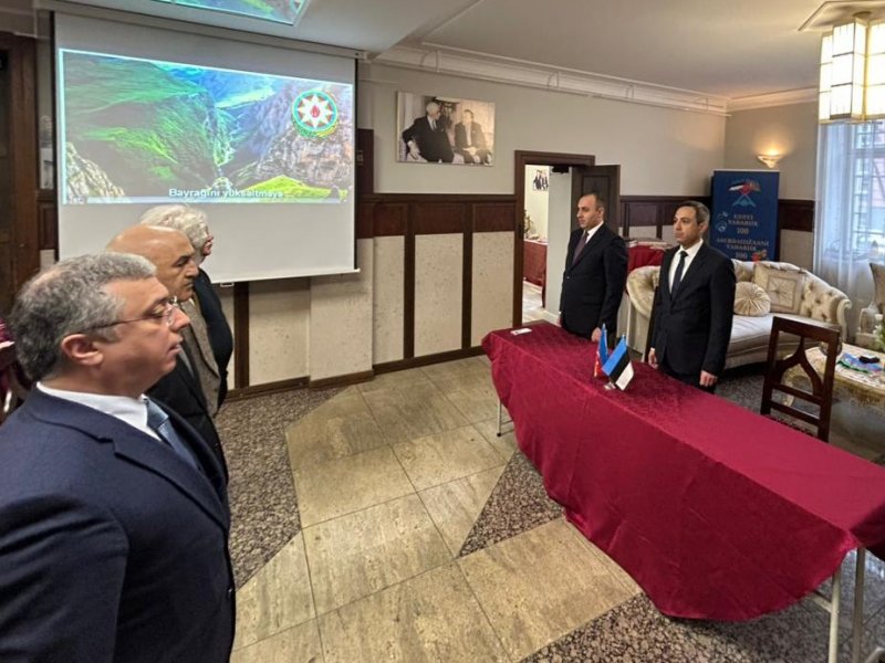 Diasporla İş üzrə Dövlət Komitəsinin əməkdaşları Estoniyada səfərdə olub