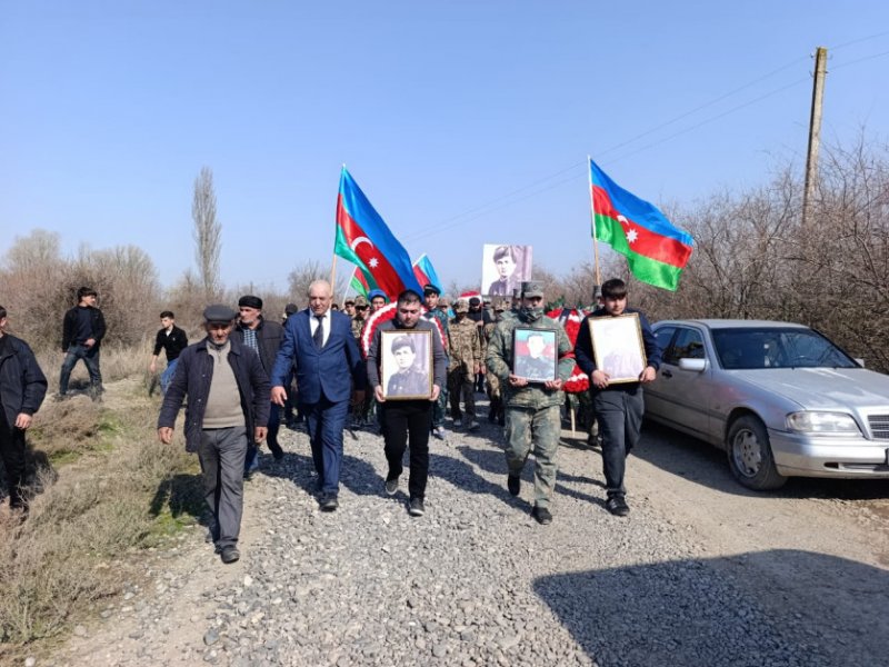 Birinci Qarabağ müharibəsinin itkin şəhidi Rəsul Ağayev Sabirabadda torpağa tapşırılıb
