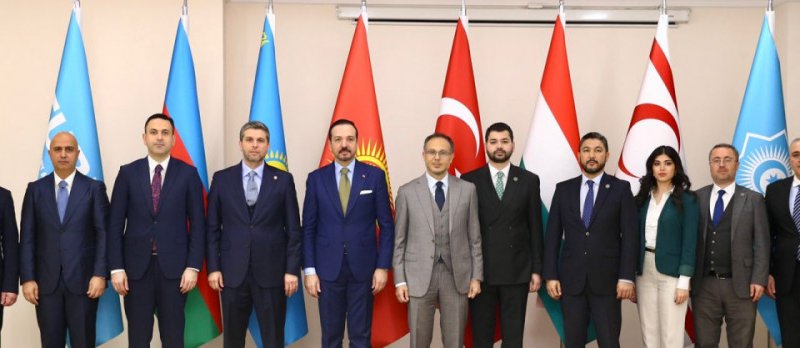 AKP-nin nümayəndə heyəti TÜRKPA-nın Baş katibi ilə görüşüb