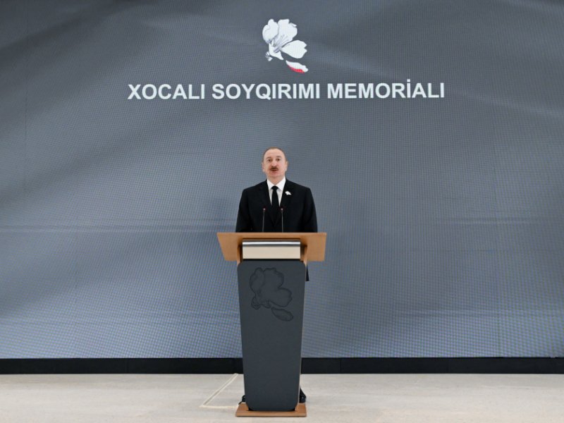 Xocalı Memorial Kompleksi Azərbaycan xalqının əyilməz ruhununun timsalıdır
