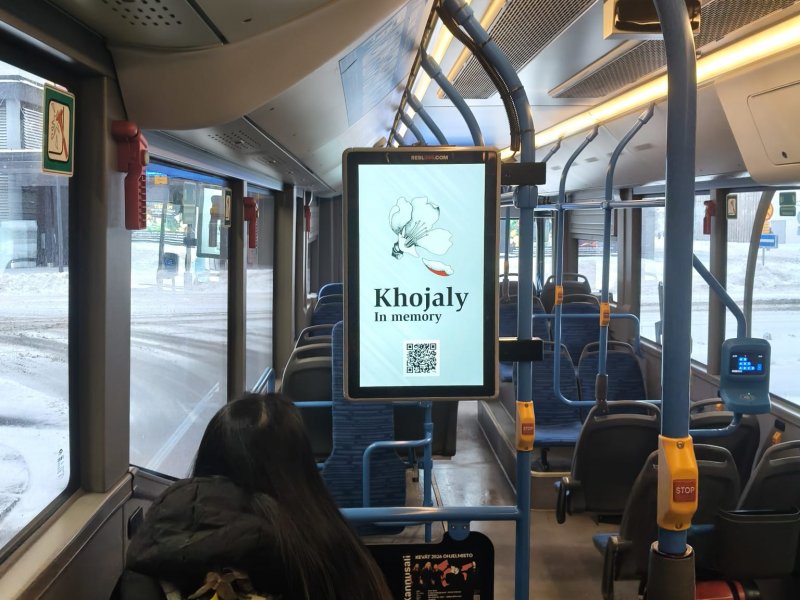Finlandiyada Xocalı soyqırımı haqqında maarifləndirici kampaniya