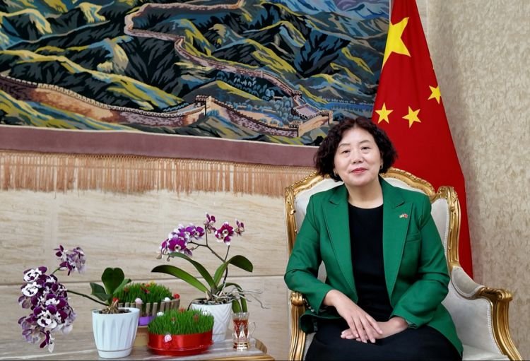 Çin Xalq Respublikasının səfiri Azərbaycan xalqını Novruz bayramı münasibətilə təbrik edib