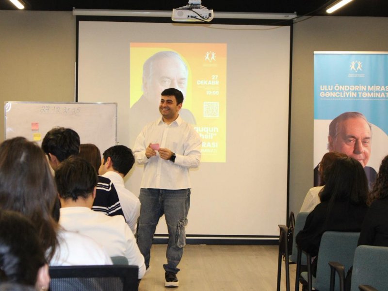 “Ulu Öndərin Mirası - Gəncliyin Təminatı” layihəsi uğurla yekunlaşıb