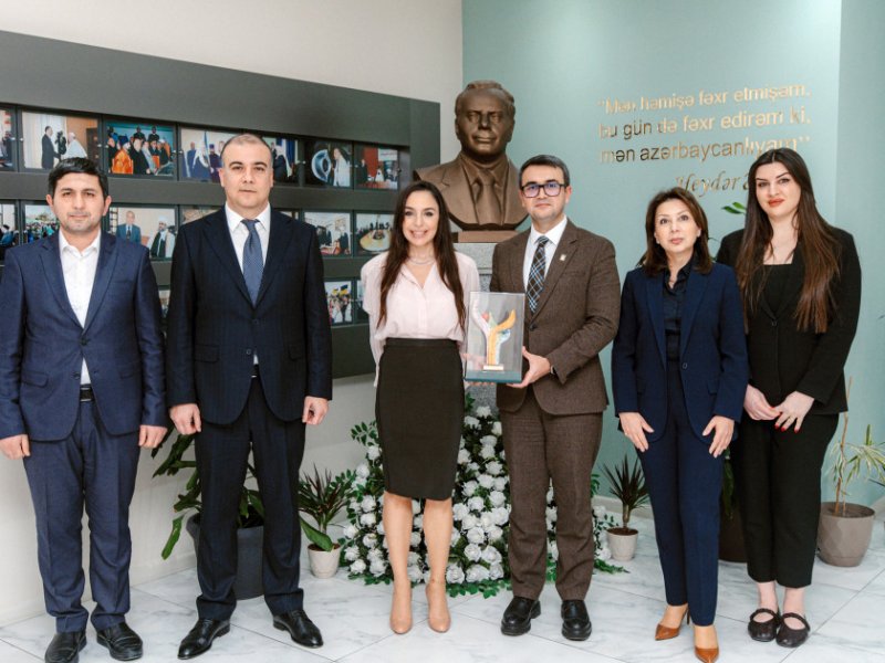 Leyla Əliyeva Bakı Beynəlxalq Multikulturalizm Mərkəzində olub