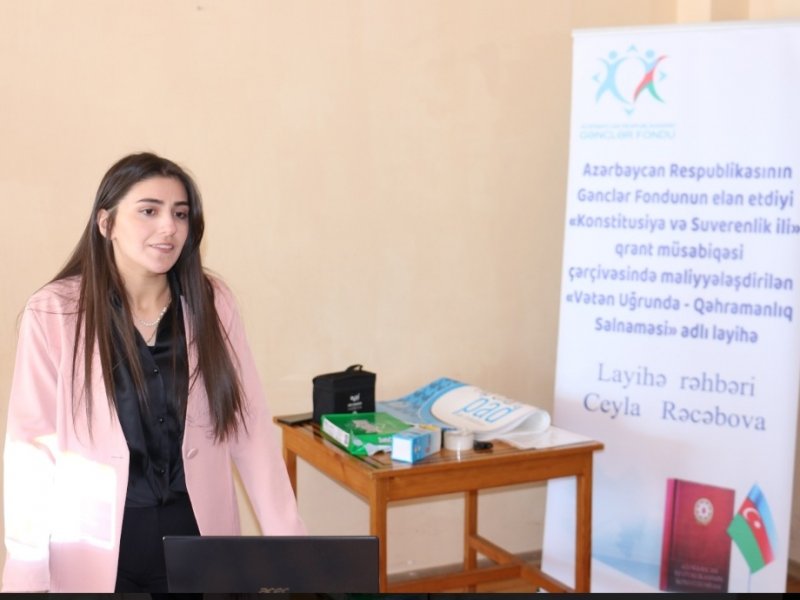 “Vətən uğrunda – Qəhramanlıq salnaməsi” layihəsi uğurla icra olundu.
