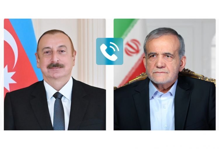 Azərbaycan lideri ABŞ-la atəşkəsə görə Pezeşkianı təbrik edib