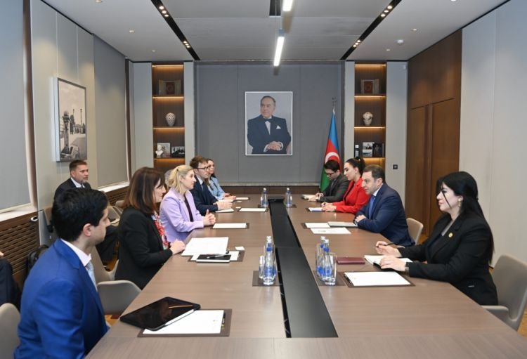 XİN-də ABŞ Dövlət Departamentinin nümayəndələri ilə Strateji Tərəfdaşlıq Xartiyası müzakirə edilib
