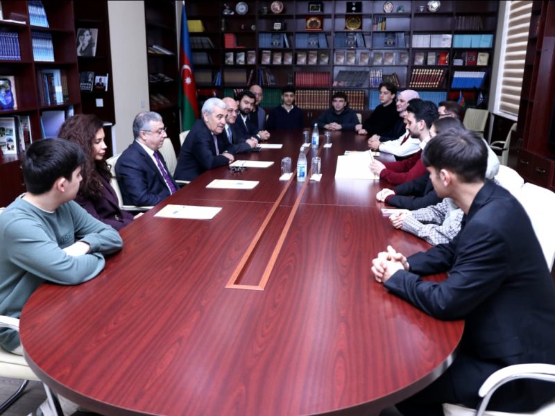 Dövlət Komitəsində türk şəhid övladları ilə görüş keçirilib