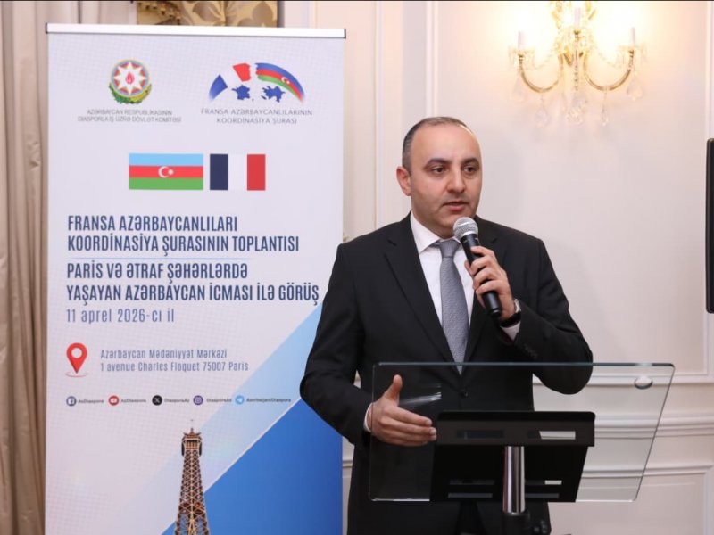 Fransadakı Azərbaycan icması qlobal informasiya məkanının güclü aktorudur