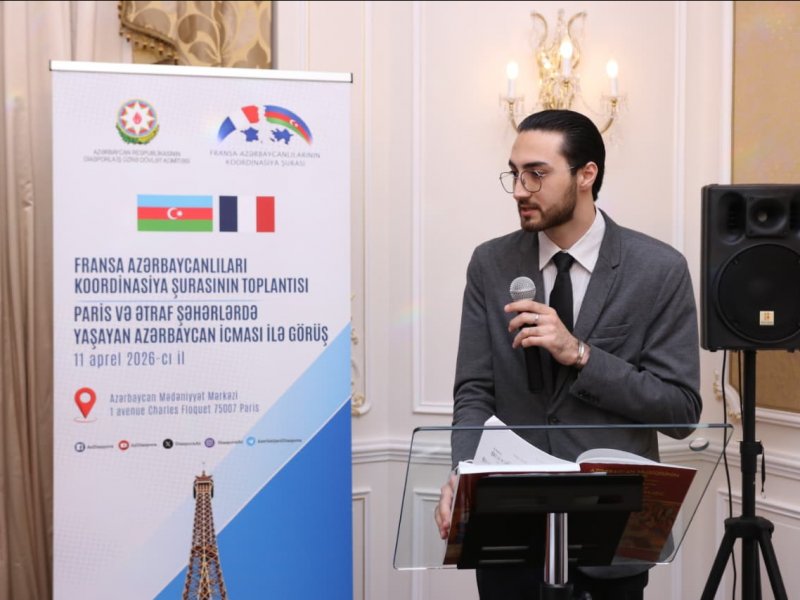 Fransadakı Azərbaycan icması qlobal informasiya məkanının güclü aktorudur