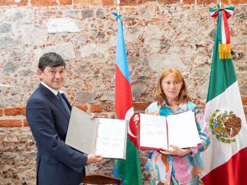 Azərbaycanla Meksika arasında diaspor fəaliyyətinə dair memorandum imzalanıb