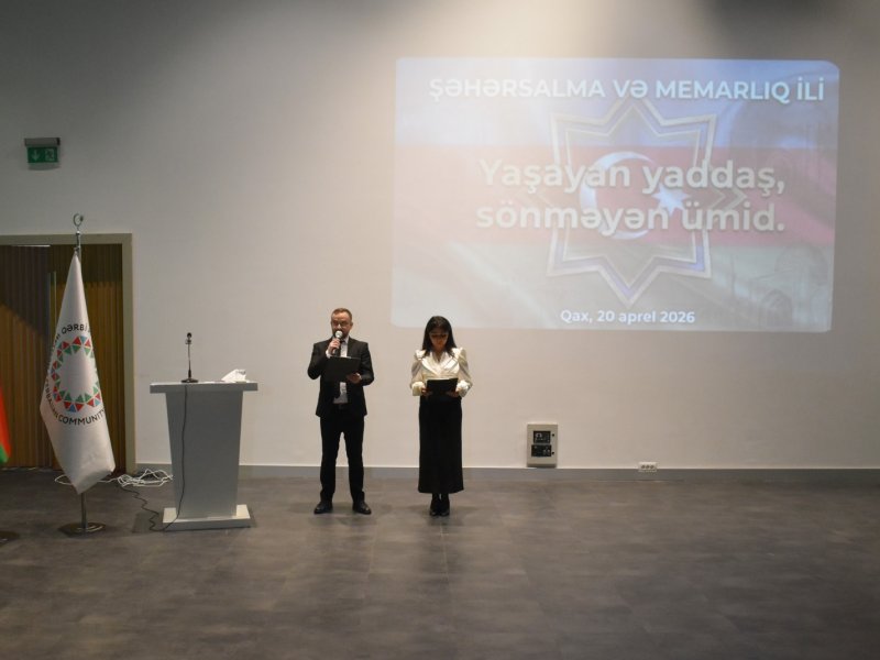 Rayonda “Şəhərsalma və memarlıq ili”