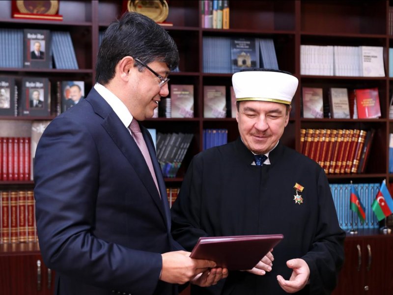 Diaspor Komitəsində Polşa müftisi ilə görüş keçirilib
