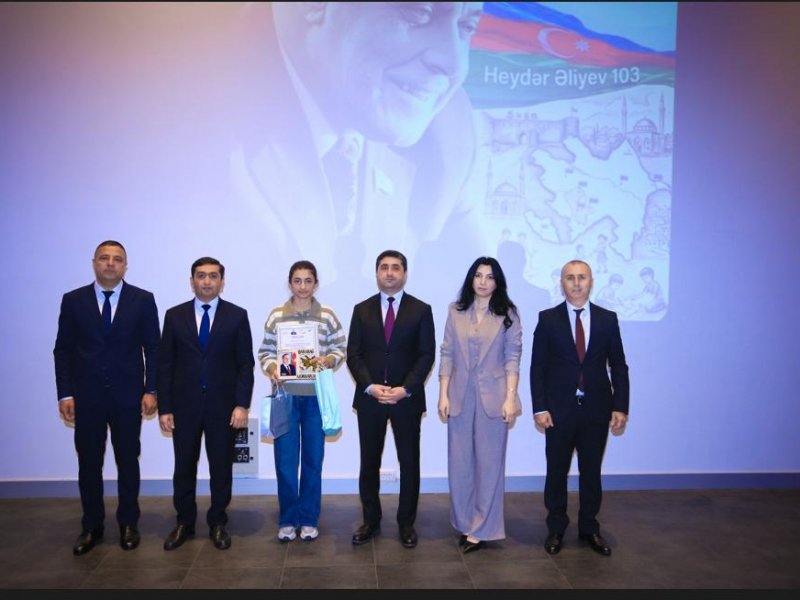 QAXDA “HEYDƏR ƏLİYEV MƏKTƏBLİLƏRİN GÖZÜ İLƏ” ADLI İNŞA YAZI MÜSABİQƏSİ QALİBLƏRİNİN TƏLTİFOLUNMA MƏRASİMİ KEÇİRİLİB.