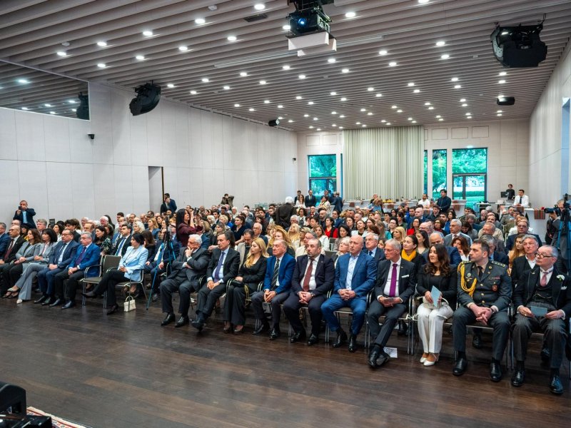 Berlində Ulu Öndər Heydər Əliyevin anadan olmasının 103-cü ildönümü qeyd edilib