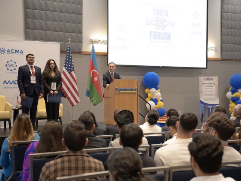 Çikaqoda keçirilən 3-cü Amerika Azərbaycanlı Gənclər Forumu beynəlxalq dialoqa töhfə verib