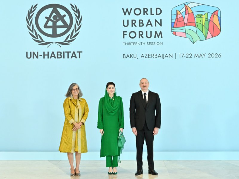 Bakıda Ümumdünya Şəhərsalma Forumunun 13-cü Sessiyasının açılış mərasimi keçirilir Prezident İlham Əliyev tədbirdə iştirak edir Bakıda Ümumdünya Şəhərsalma Forumunun 13-cü Sessiyasının açılış mərasimi keçirilir Prezident İlham Əliyev tədbirdə iştirak edir
