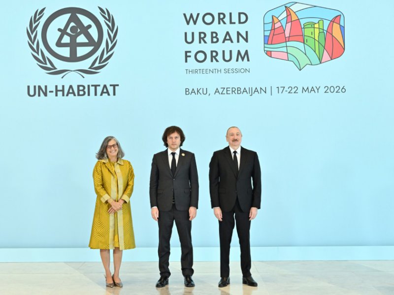 Bakıda Ümumdünya Şəhərsalma Forumunun 13-cü Sessiyasının açılış mərasimi keçirilir Prezident İlham Əliyev tədbirdə iştirak edir Bakıda Ümumdünya Şəhərsalma Forumunun 13-cü Sessiyasının açılış mərasimi keçirilir Prezident İlham Əliyev tədbirdə iştirak edir