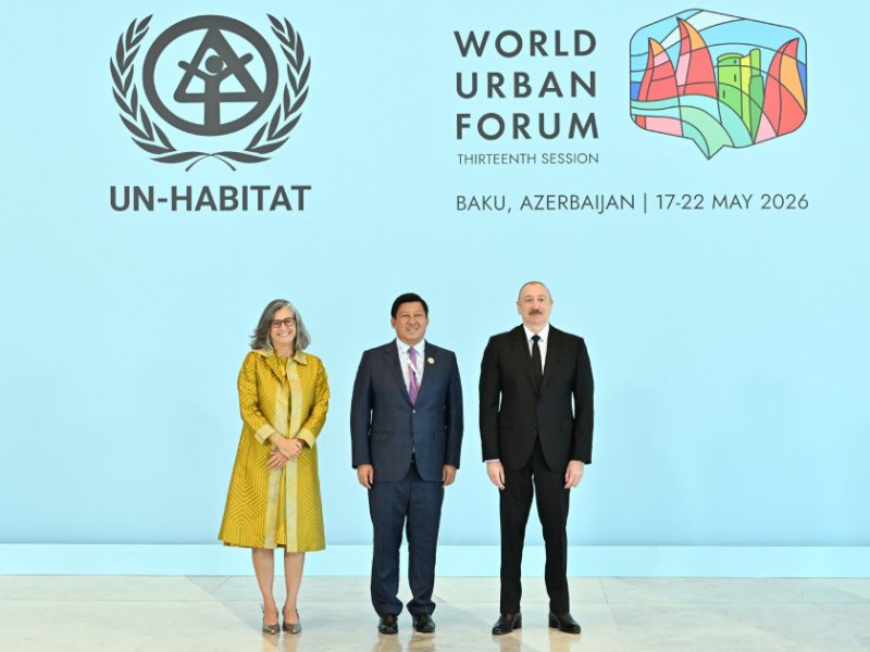 Bakıda Ümumdünya Şəhərsalma Forumunun 13-cü Sessiyasının açılış mərasimi keçirilir Prezident İlham Əliyev tədbirdə iştirak edir Bakıda Ümumdünya Şəhərsalma Forumunun 13-cü Sessiyasının açılış mərasimi keçirilir Prezident İlham Əliyev tədbirdə iştirak edir