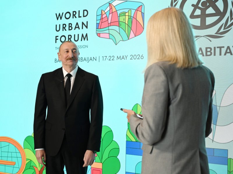 WUF13 - Azərbaycana göstərilən hörmətin bariz nümunəsidir