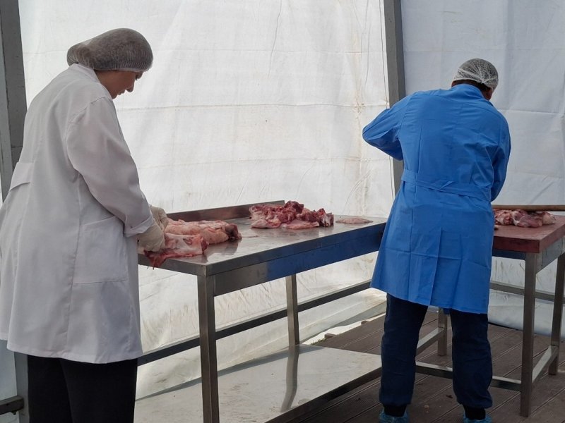 Qurban bayramı ilə əlaqədar Balakəndə heyvan kəsimi məntəqəsi fəaliyyətə başlayıb Qurban bayramı ilə əlaqədar Balakəndə heyvan kəsimi məntəqəsi fəaliyyətə başlayıb