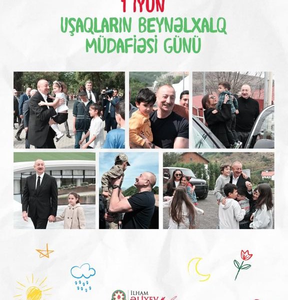 Prezident İlham Əliyevin sosial media hesablarında Uşaqların Beynəlxalq Müdafiəsi Günü münasibətilə paylaşım edilib