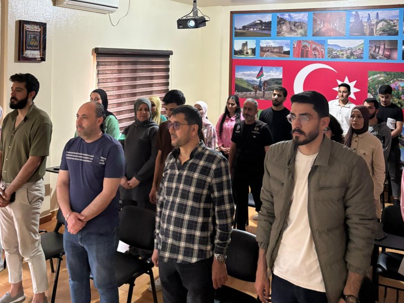 Kavaşrada yeniyetmə və gənclər "Azərbaycan" şeirini söyləyib Kavaşrada yeniyetmə və gənclər "Azərbaycan" şeirini söyləyib