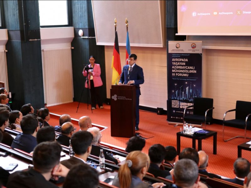 Avropada Yaşayan Azərbaycanlı Mühəndislərin III Forumu keçirilib
