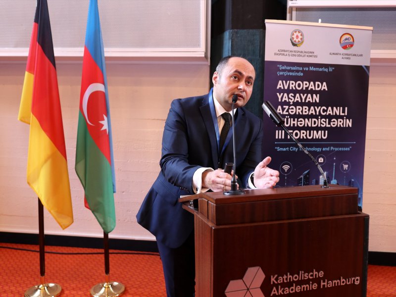 Avropada Yaşayan Azərbaycanlı Mühəndislərin III Forumu keçirilib