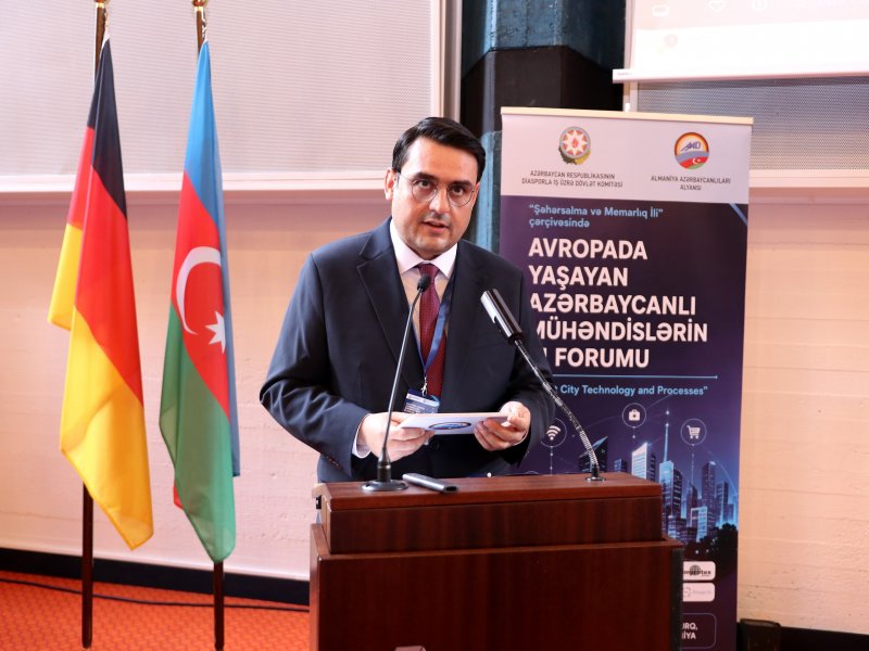 Avropada Yaşayan Azərbaycanlı Mühəndislərin III Forumu keçirilib