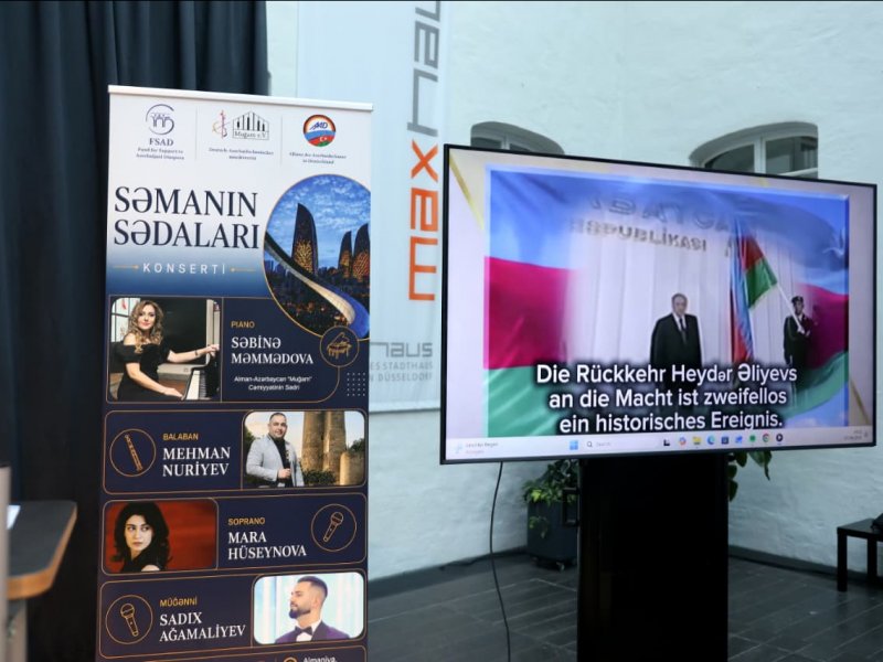 Almaniyada 15 İyun Milli Qurtuluş Günü münasibətilə təntənəli tədbir təşkil olunub