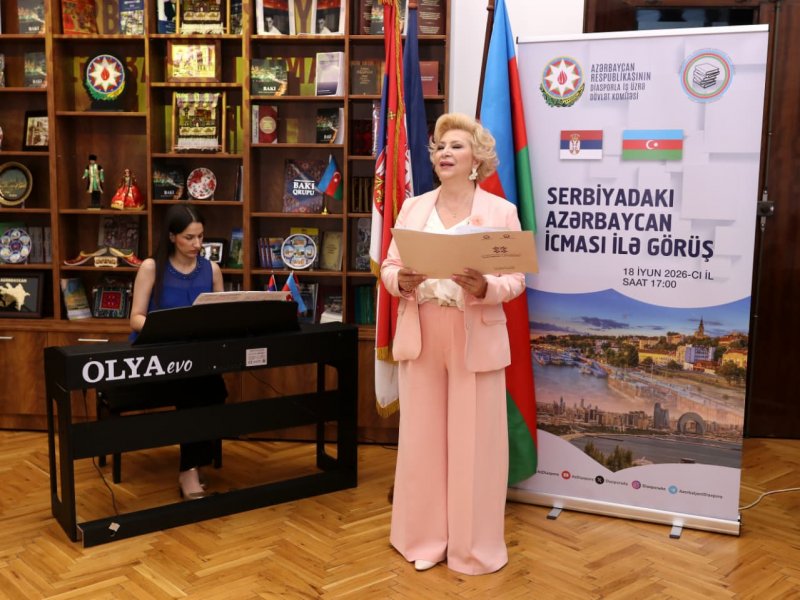 Belqradda azərbaycanlılarla görüş: yeni hədəflər və təşəbbüslər müəyyənləşdirildi